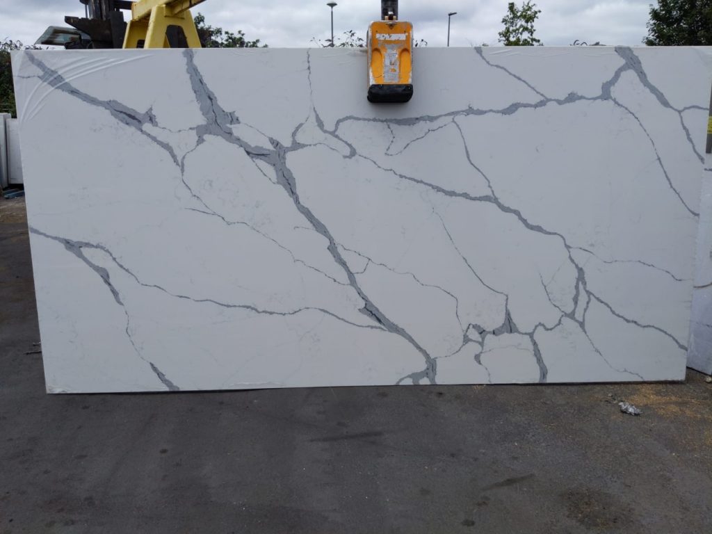 Calacatta Quartz Slab from The Beauty of Marble Limited